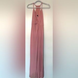 DB Studio size 2 long bridesmaid dress in ballet color style F20556